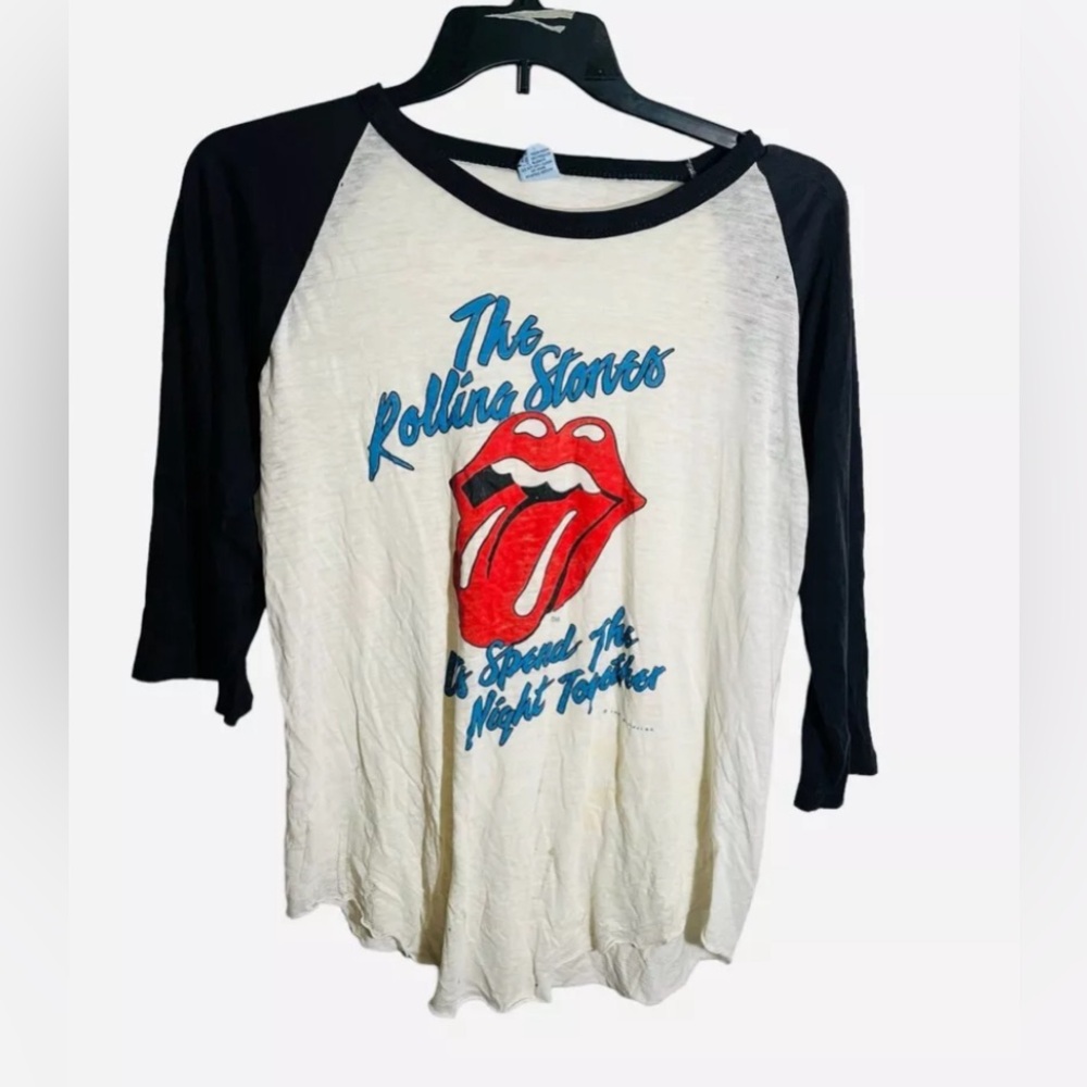 rolling stones lets spend the night together 1983 shirt long sleeve XL